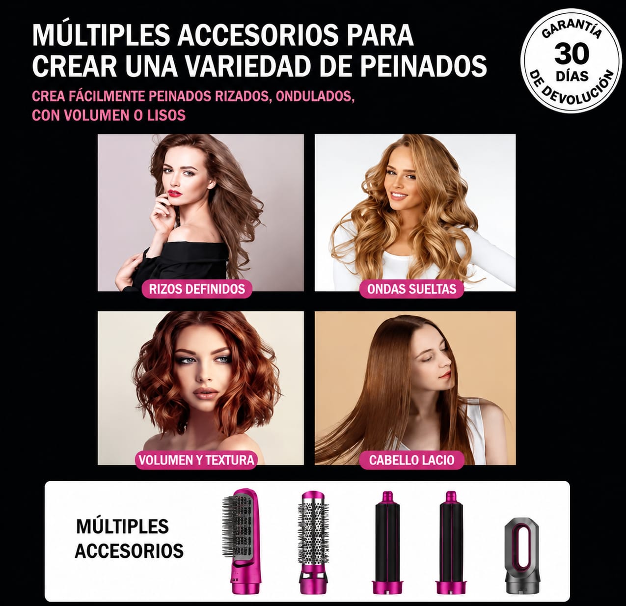 Secador de cabello Dyson Airwrap 5 en 1