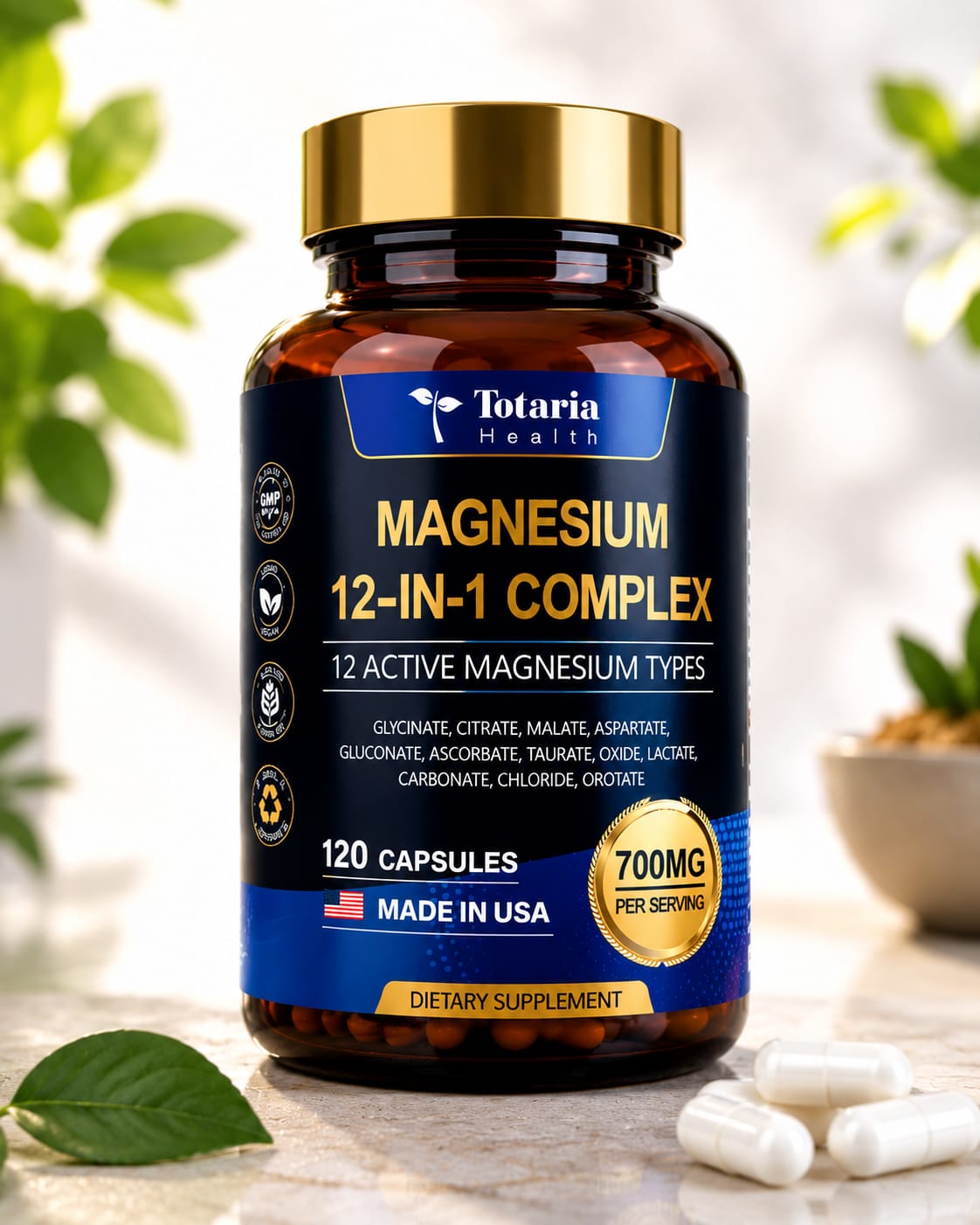 Complejo De Magnesio 12 En 1
