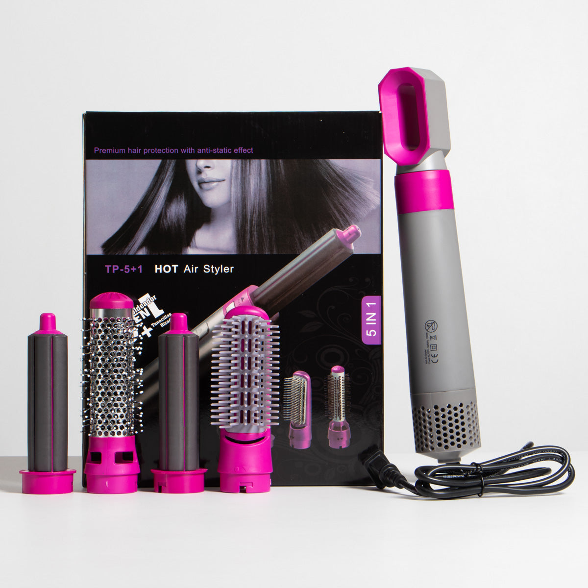 Cepillo secador de Cabello 5 en 1